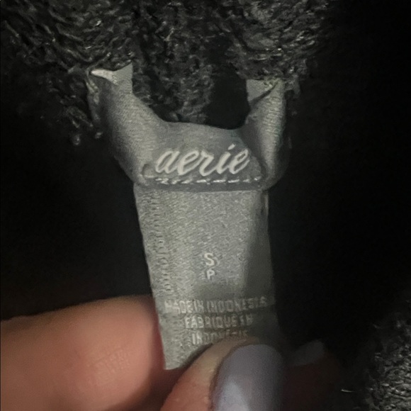 Aerie High Waist Black Shorts - Picture 2 of 4